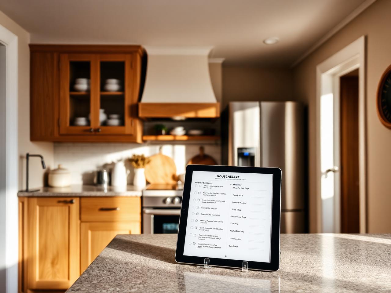 Digital Home Maintenance System